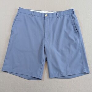 Peter Millar Mens Golf Shorts Size 36 Casual Flat Front
